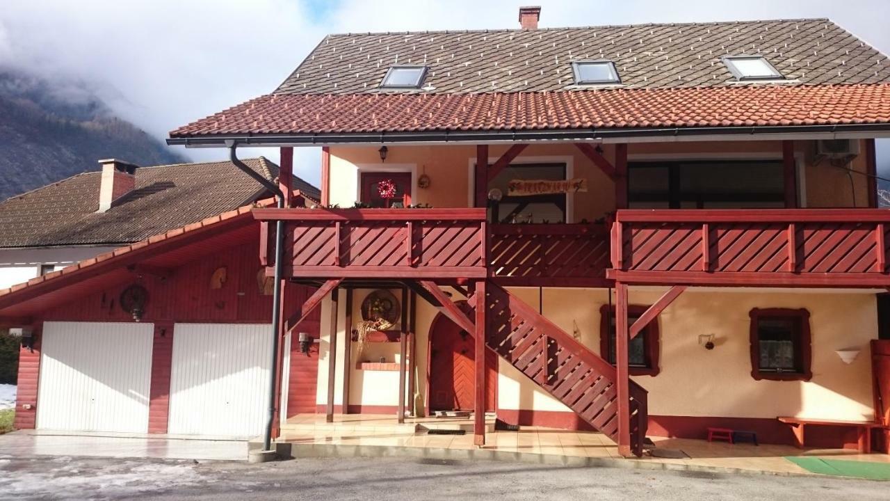 Zajcek Apartma Mojstrana Kültér fotó
