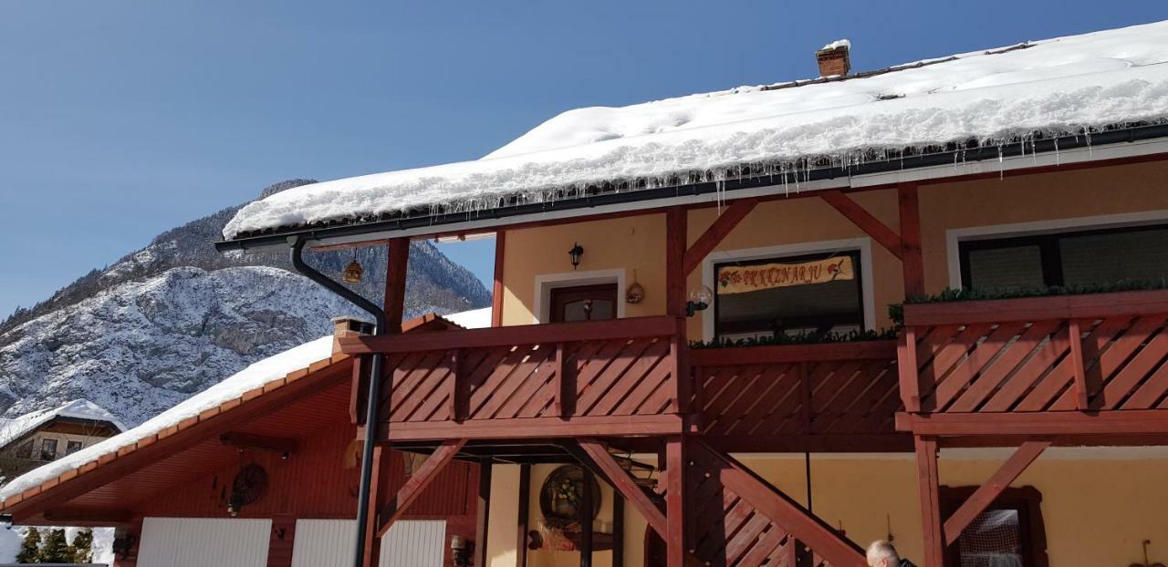 Zajcek Apartma Mojstrana Kültér fotó