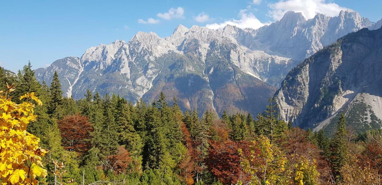 Zajcek Apartma Mojstrana Kültér fotó